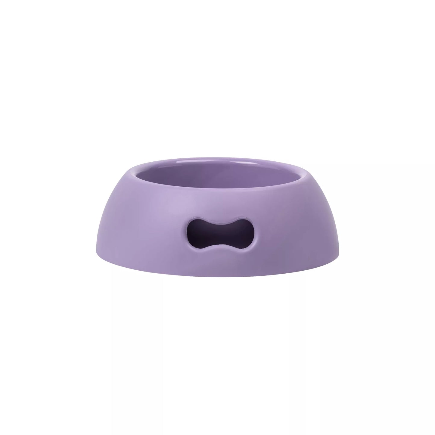 Indestructible eco-friendly bowl for dogs and cats in lilla color.