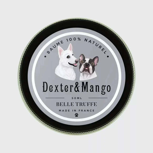 Natural dog balm Belle Truffle, vegan and eco-friendly, made in France.
