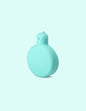 Aquamarine design travel bottle with anti-drip valve for dogs.