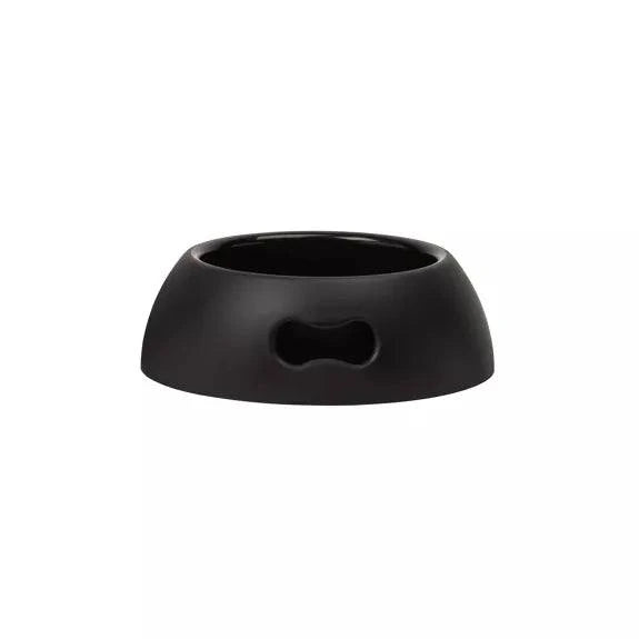 Eco-friendly indestructible dog and cat bowl in Rossa color with non-slip rubber feet.