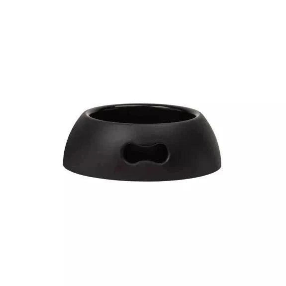 Indestructible eco-friendly bowl for dogs and cats, made of durable polypropylene, non-slip with rubber feet.